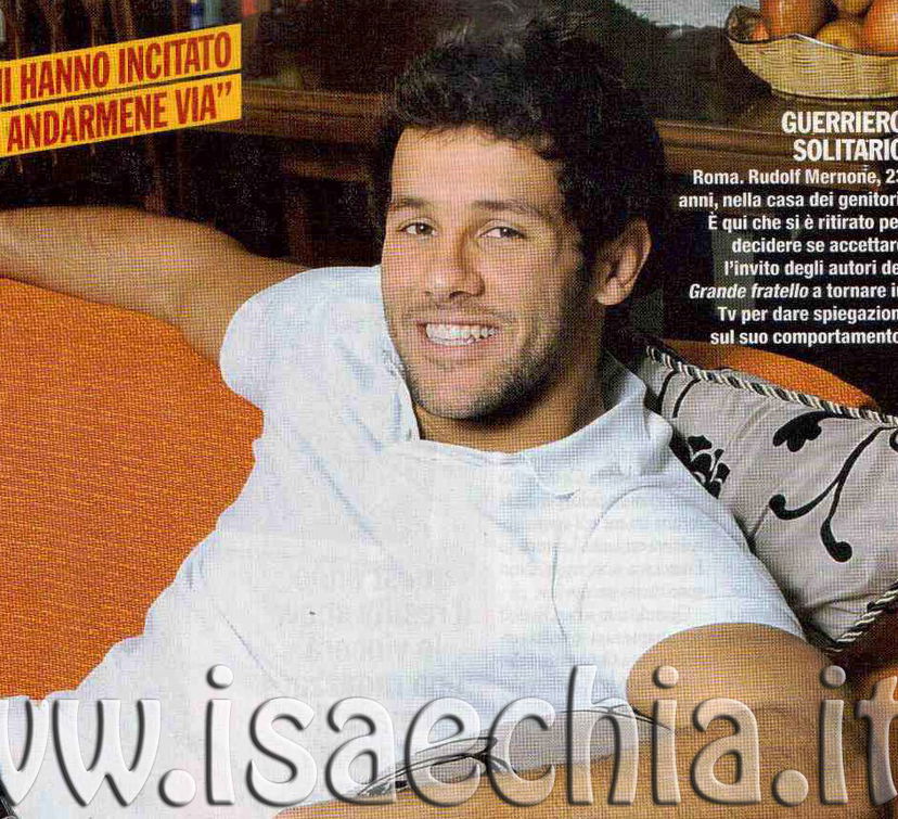 Rudolf Mernone: “Francesca, scusami, ma io aspetto Ilenia Pastorelli!” preview