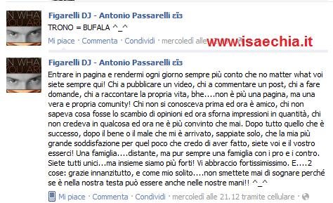 Antonio Passarelli: foto e status su Facebook