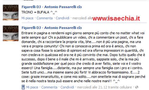 Antonio Passarelli: foto e status su Facebook preview