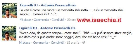 Antonio Passarelli: gli ultimi status su Facebook
