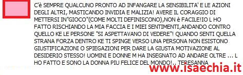 Teresanna Pugliese, Antonio Passarelli e i ripensamenti sulla loro storia: qual è la verità? preview