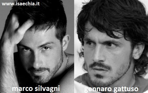 Somiglianza tra Marco Silvagni e Gennaro Gattuso
