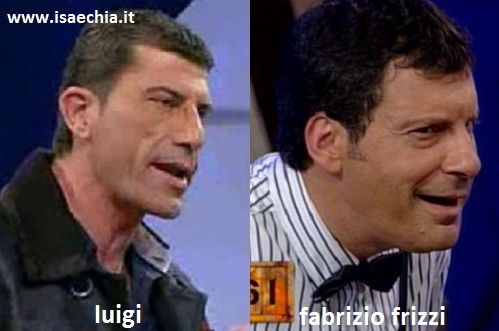 Somiglianza tra il cavaliere Luigi e Fabrizio Frizzi preview
