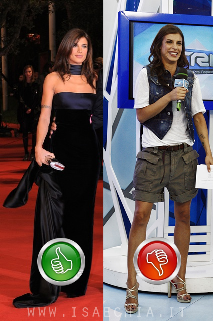 Up&down, spazio alla moda: Elisabetta Canalis article-post