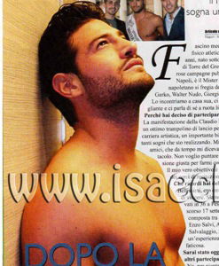 Come Gabriel Garko, il nuovo Mister Italia Ciro Torlo sogna un futuro da attore…E rifiuta il trono a Uomini e Donne! preview