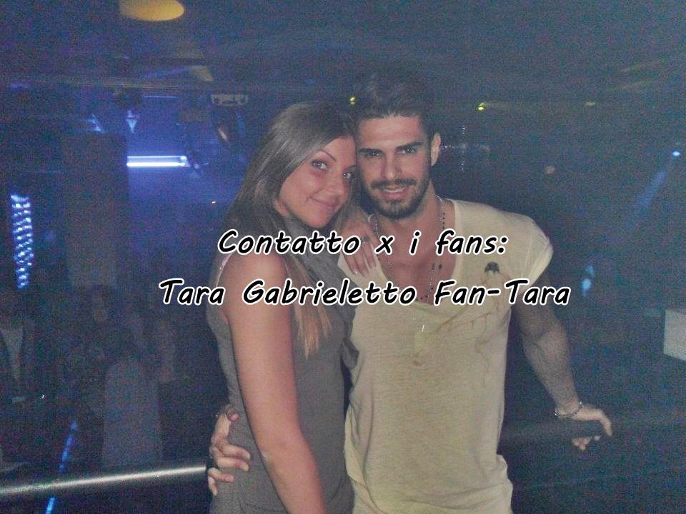 Cristian Gallella e Tara Gabrieletto Cristian Gallella e Tara Gabrieletto