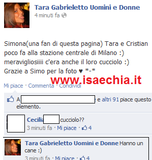 Cristian Gallella e Tara Gabrieletto: nuova foto article-post