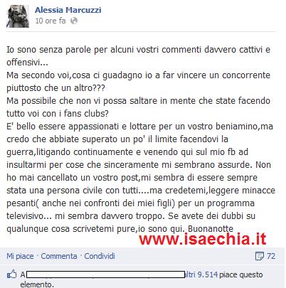 Alessia Marcuzzi su Facebook: “Come potete arrivare a minacciare i miei figli per un programma tv?” preview