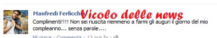 Manfredi Ferlicchia scrive sulla bacheca di Giorgia Lucini.. article-post