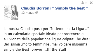 Claudia Borroni: nuove foto preview