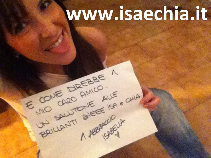 Isabella Goni a IsaeChia.it: ‘Fortunatamente non mi sono fatta coinvolgere troppo da Cristian Gallella. Ora auguro a lui e a Tara Gabrieletto tutto il bene possibile..’ preview