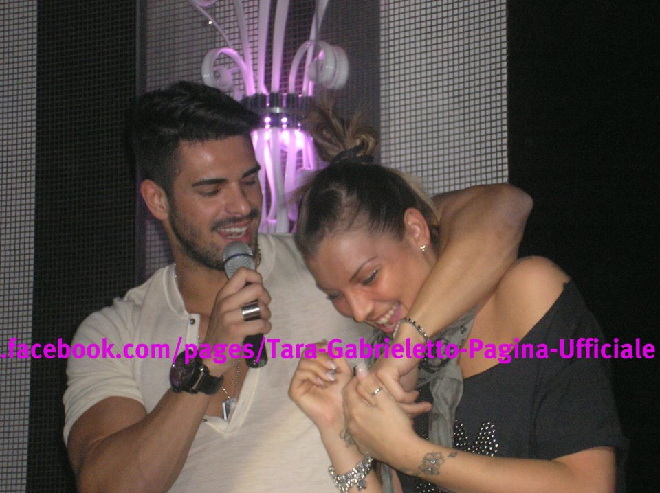 Cristian Gallella e Tara Gabrieletto: serata article-post