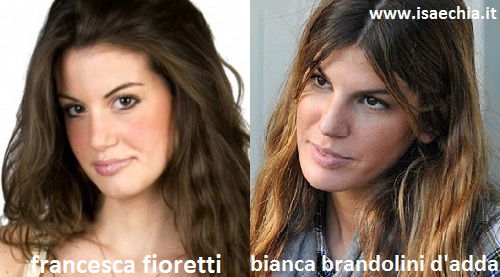 Somiglianza tra Francesca Fioretti e Bianca Brandolini D’Adda preview