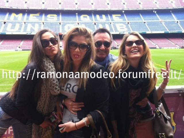 Ramona Amodeo, Chiara Sammartino e Pasqualina Sanna a Barcellona: foto
