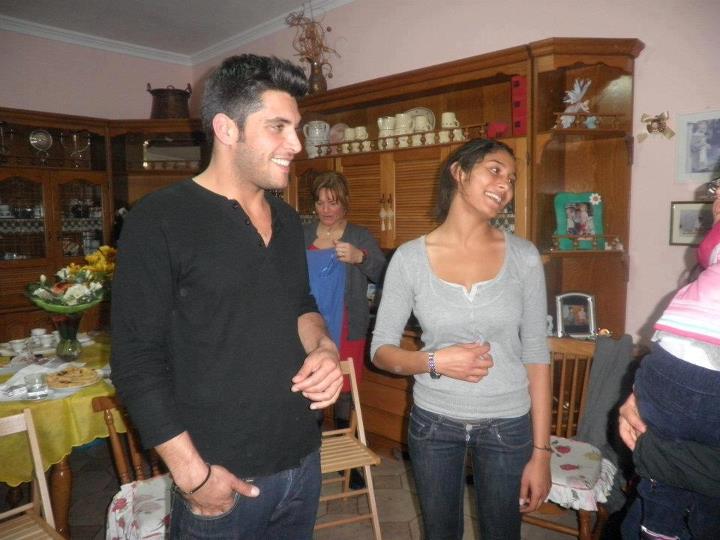 Sabrina Mbarek e Vito Mancini Sabrina Mbarek e Vito Mancini