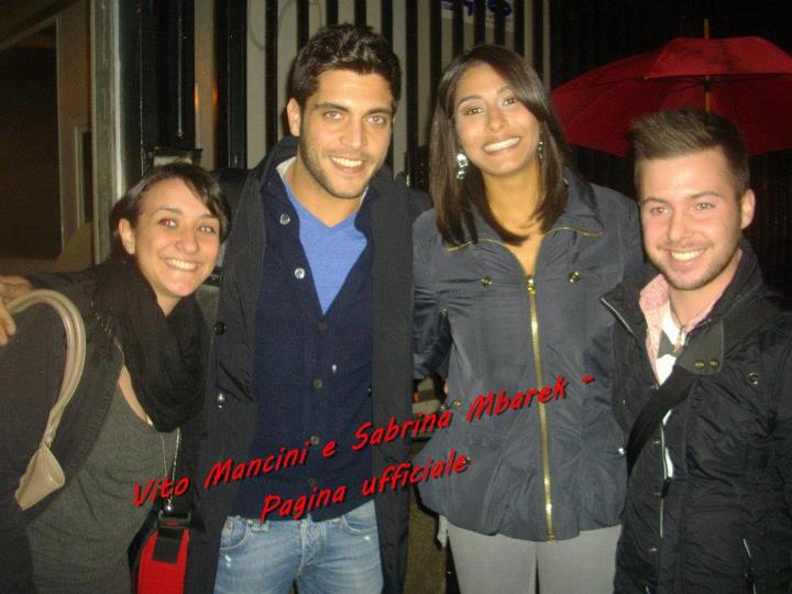 Sabrina Mbarek e Vito Mancini Sabrina Mbarek e Vito Mancini