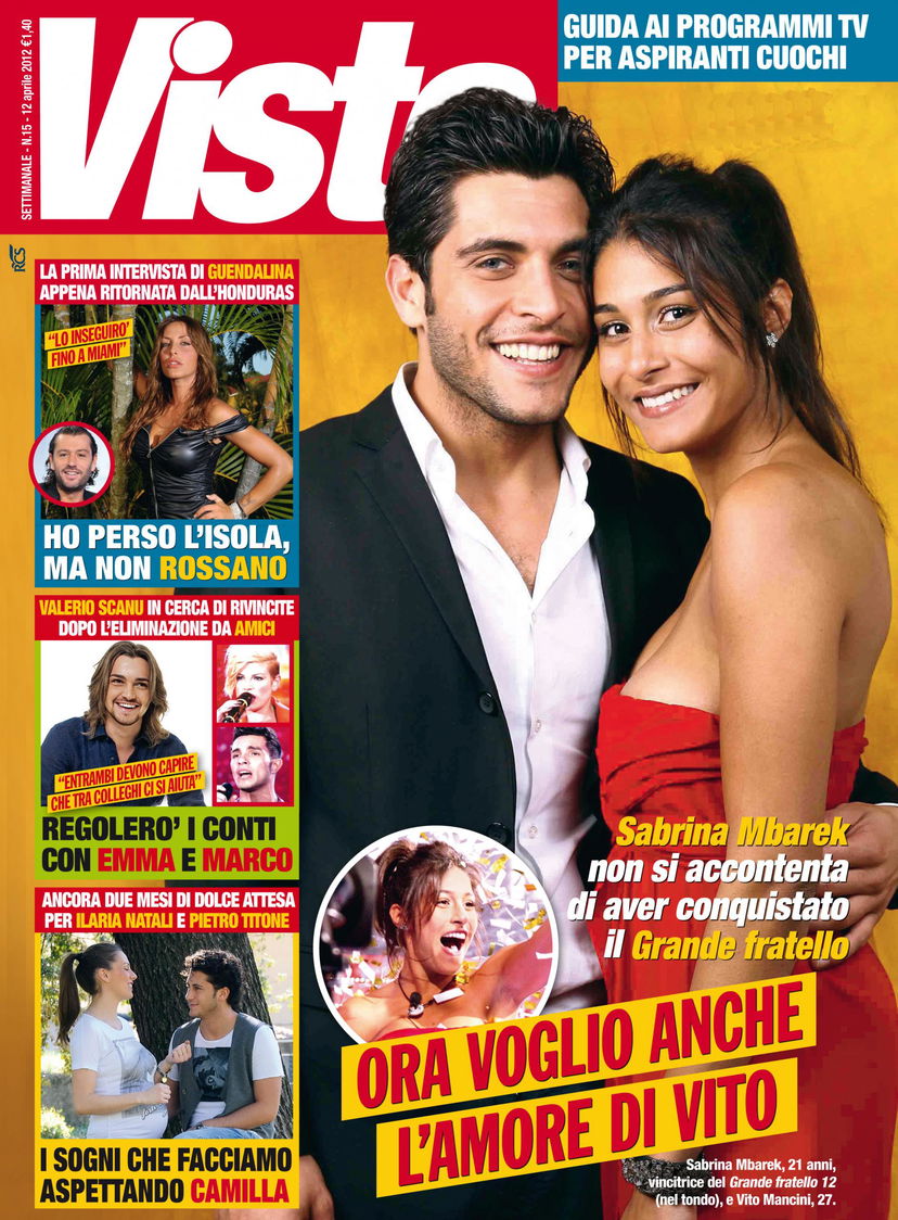 Sabrina Mbarek e Vito Mancini in copertina su ‘Visto’ preview