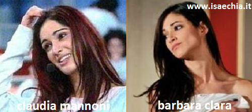 Somiglianza tra Claudia Mannoni e Barbara Clara article-post