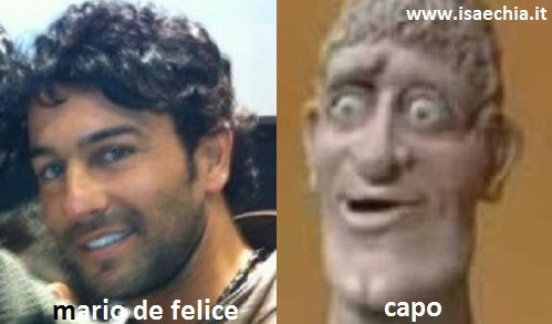 Somiglianza tra Mario De Felice e Capo di ‘Art Attack’ preview