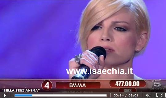 Emma Marrone in ‘Bella senz’anima’: brano dedicato a Stefano De Martino? (video)