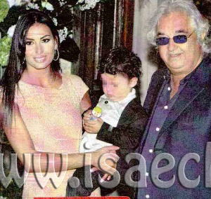 La missione possibile di Elisabetta Gregoraci: convincere Flavio Briatore a dare presto un fratellino a Nathan article-post