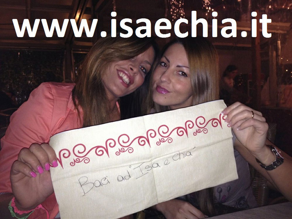Eliana Michelazzo e Guendalina Tavassi: fotoautografo per IsaeChia.it article-post