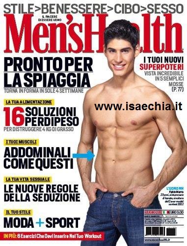 Fabio Marra, ex corteggiatore di Chiara Sammartino e Giorgia Lucini, sulla copertina di ‘Men’s healt’