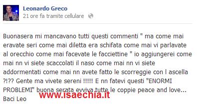 Leonardo Greco scrive… preview