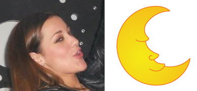 Somiglianza tra Teresanna Pugliese e la luna preview