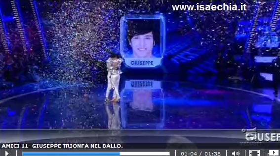 Giuseppe Giofrè vince ‘Amici 11’ per la sezione ballo (video) preview