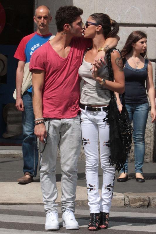 Belen Rodriguez e Stefano De Martino Belen Rodriguez e Stefano De Martino