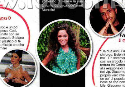 Biancaneve e le sette mele avvelenate: Gaia Bruschini, Fabrizio Conti, Belén Rodriguez, Raffaella Fico e Fabrizio Corona article-post