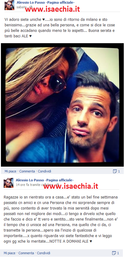 Alessio Lo Passo su Facebook: ‘Grazie a Caterina Siviero sto finalmente bene, spero sia l’inizio di qualcosa di importante!’ preview