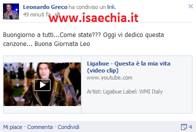 Leonardo Greco e Diletta Pagliano: i loro ultimi status su Facebook preview