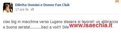 Diletta Pagliano e Leonardo Greco: status su Facebook e foto di Diletta