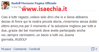Ilenia Pastorelli e Rudolf Mernone si sono lasciati, George Leonard e Carmela Gualtieri sono diventati genitori preview