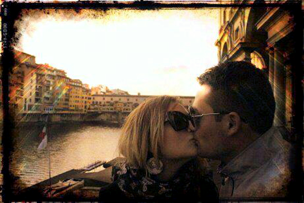 Roberta Pontesilli e fidanzato Roberta Pontesilli e fidanzato