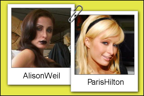 Somiglianza tra Alison Weil e Paris Hilton preview