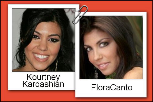 Somiglianza tra Flora Canto e Kourtney Kardashian article-post
