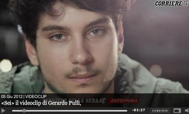 Il primo videoclip di Gerardo Pulli con il brano ‘Sei’ (video) preview