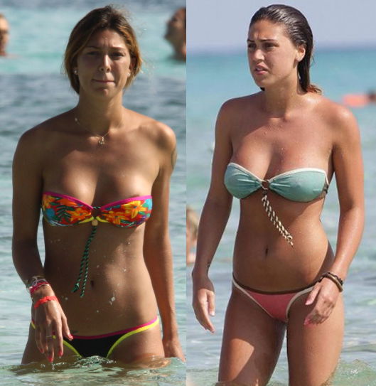 Cecilia e Belen Rodriguez con lo stesso costume: a chi sta meglio? article-post