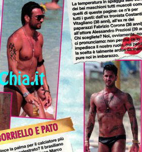 Costantino Vitagliano, Fabrizio Corona & i calciatori: fusti da spiaggia preview