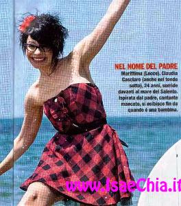 Claudia Casciaro: “Sfonderò nel canto, però resterò zitella!” preview