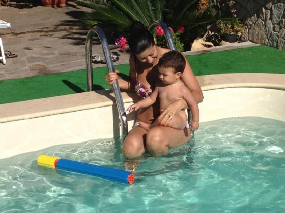 Francesco Pozzessere, Floriana Summa e il piccolo Francesco Maria Francesco Pozzessere, Floriana Summa e il piccolo Francesco Maria