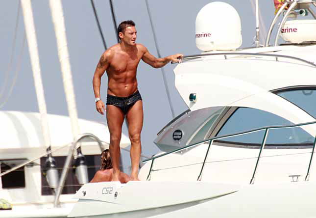 Francesco Totti ed Ilary Blasi Francesco Totti ed Ilary Blasi