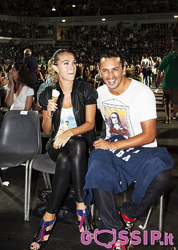 Marcelo Fuentes e Sofia Bruscoli al concerto di Gigi D’Alessio: foto preview