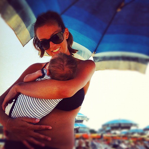 Ilaria Natali con la piccola Camilla: foto preview