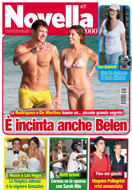 Belen Rodriguez è incinta di Stefano De Martino? preview