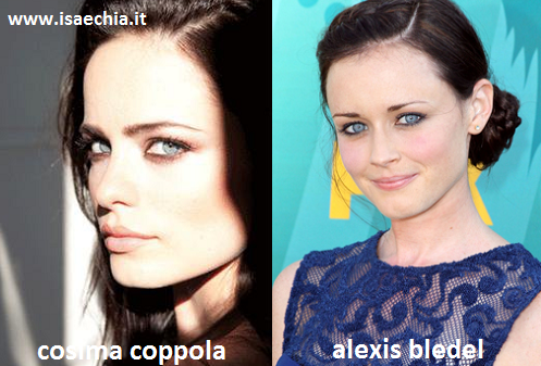 Somiglianza tra Cosima Coppola e Alexis Bledel preview
