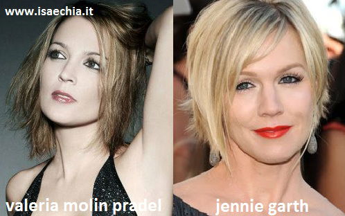 Somiglianza tra Valeria Molin Pradel e Jennie Garth preview